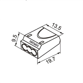 PC253-CL / PC253X-CL push-in wire connectors, Dosenklemmen & compact terminal blocks 2