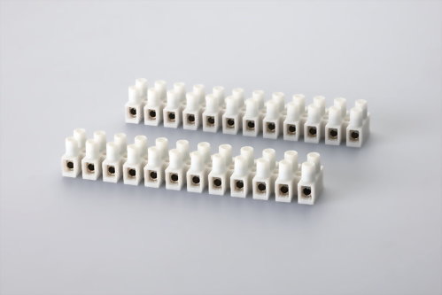 Клеммные колодки - Каркас из полипропилена, токоведущие части из латуни