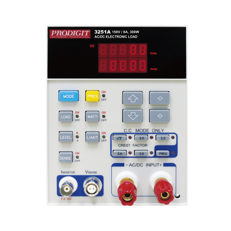 3251A AC & DC Electronic Load 150V, 8A, 300W