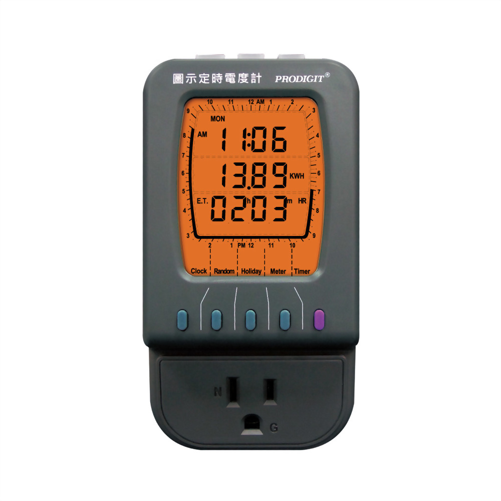 2045J Energy Monitor with Graphic Timer