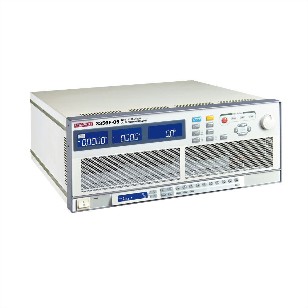 3356F-05 高功率直流電子負載 120V , 120A , 600W