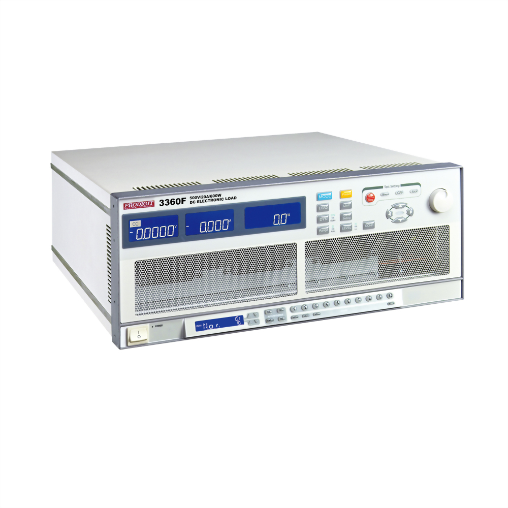 3360F High Voltage DC Electronic Load 500V,20A,600W