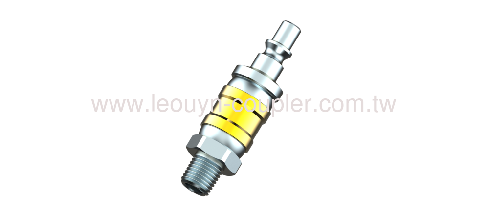 Male Dual Ball-Swivel Plug