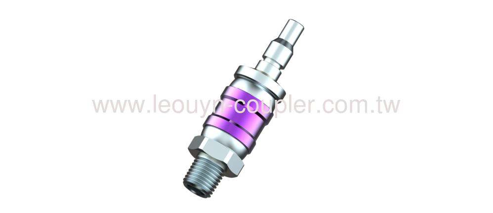 Male Dual Ball-Swivel Plug