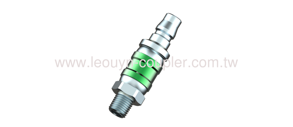 Male Dual Ball-Swivel Plug