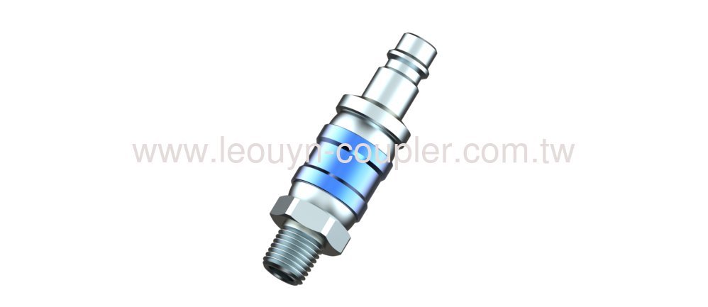 Male Dual Ball-Swivel Plug