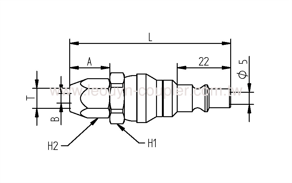 Hose Ball-Swivel Plug