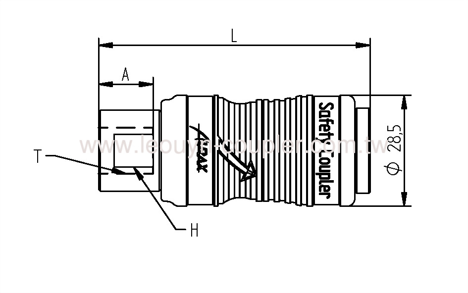 Female Safety Coupler