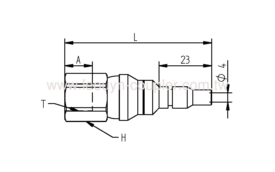 Female Ball-Swivel Plug