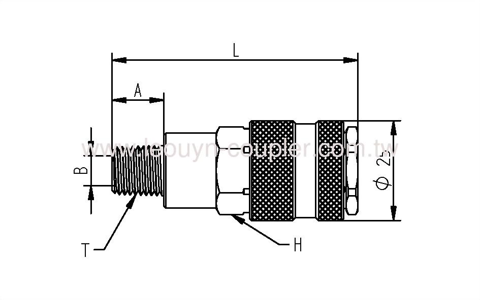 Male One-Touch Coupler