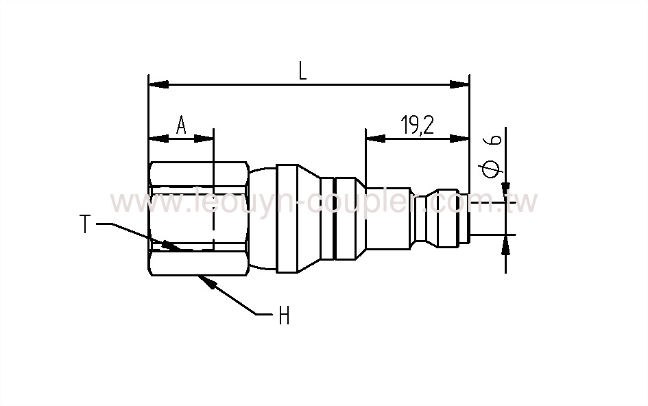 Female Ball-Swivel Plug