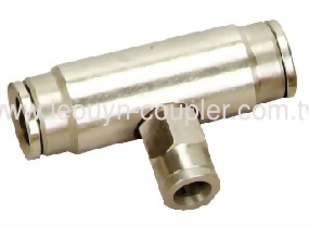1/4" slip lock tee connector