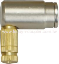 1/4" slip lock end connector(single hole 90゜)