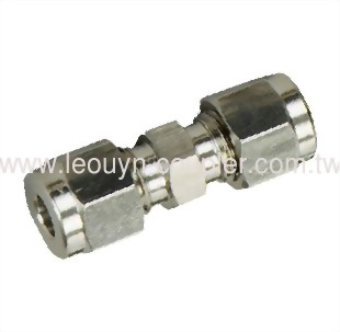 1/4" stainless steel 316 OD connector