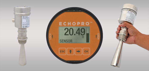 EchoPro® LR16 Radar Liquid Level Sensor