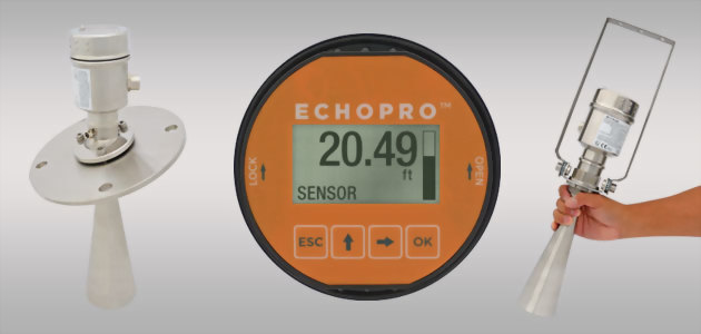 EchoPro® LR41 Radar Solids Level Sensor