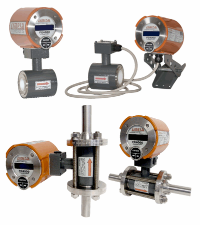 Electromagnetic Flowmeters with W or Wss flow tube – wafer design