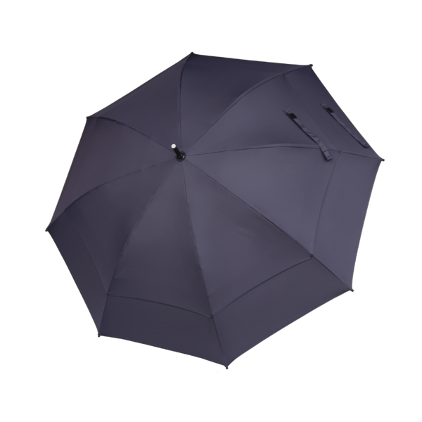 Double Canopy Wind Resistant Stick Umbrella