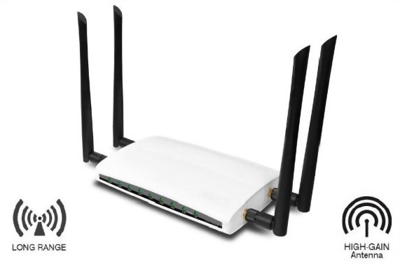 802.11ac AC1200 Wide-Range Wi-Fi Router