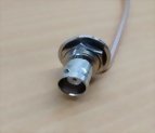 BNC JACK BULKHEAD To R/A MCX PLUG FOR RG-316 CBALE