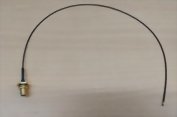 R/P SMA JACK BULKHEAD To I-PEX MHF4 PLUG FOR 1.13mm CABLE