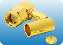 SMA Male right angle for CFD-200 cable