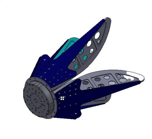 Open Boundary Quad-Ridged Horn Antenna