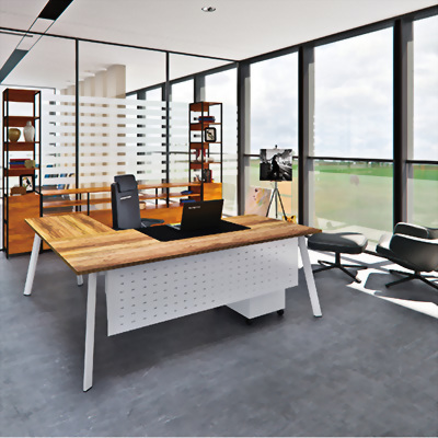 現代主管桌(鋁合金)