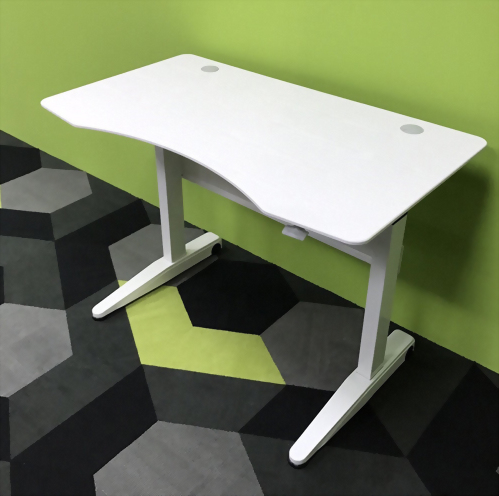 KGT-DR氣壓升降桌(白)