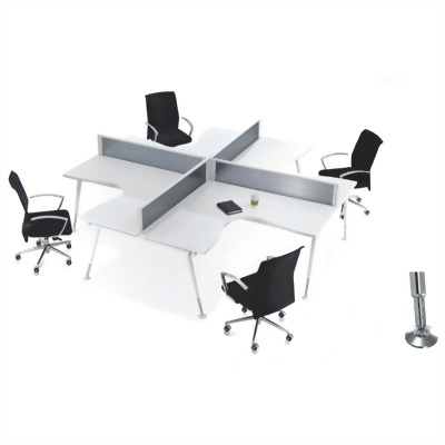 AII獨立桌4人工作站