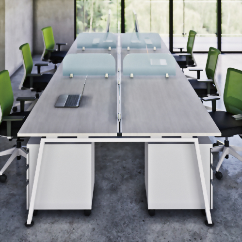 TGE長方型6人工作站