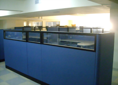 6cm鋼製布面屏風-5