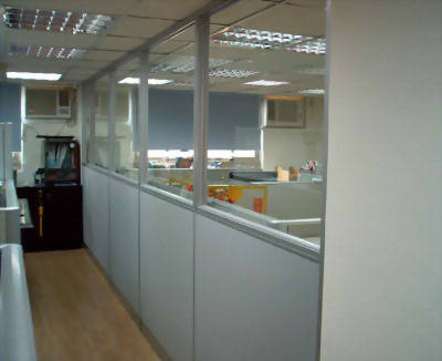 6公分半玻高隔間-1