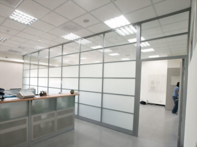 6公分玻璃塊狀高隔間