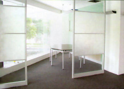 8公分塊狀玻璃高隔間-2