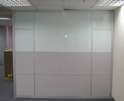 8公分塊狀玻璃高隔間-3