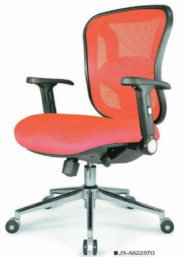矮背網椅JS-A822STG