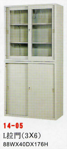 資料櫃-L拉門3X6
