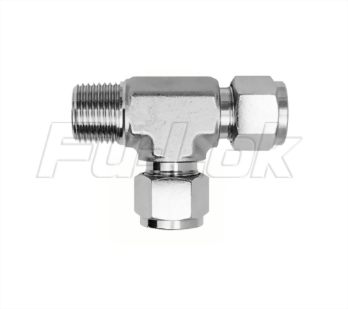 卡套邊外牙三通