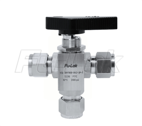 三片式高壓三通球閥