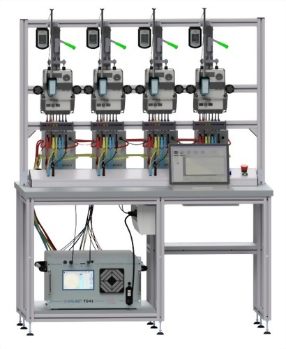 智慧電錶四位電錶測試台