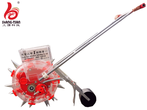 上讚手推式播種施肥機 (7嘴)---手推式播種兼施肥 滾輪點播機 輪播機