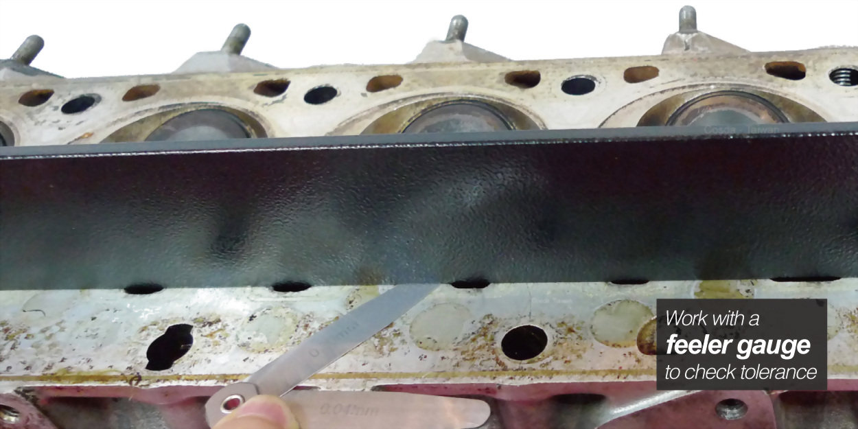 Search Results Web results Proper way to check head and block for flatness