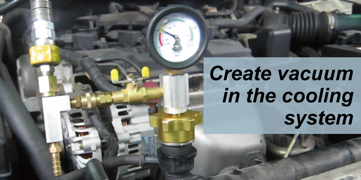 coolant refill vacuum type for opel, vauxhall and Fiat
