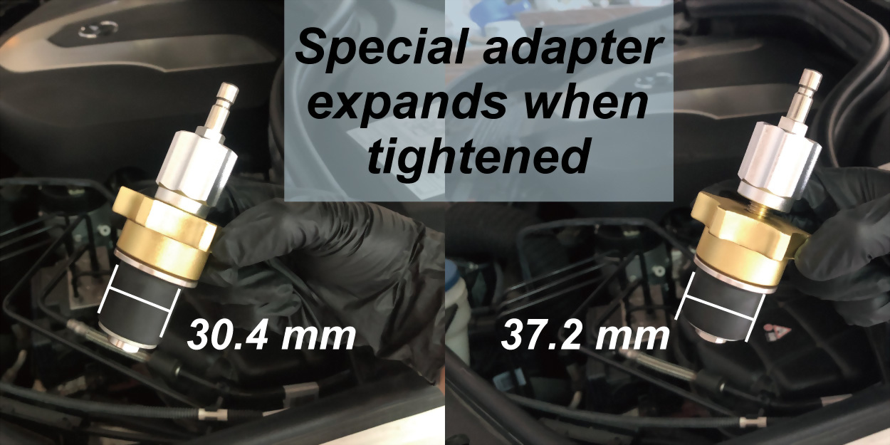 Expansion tank cap for Renault, Audi, Peugeot, and Citroen