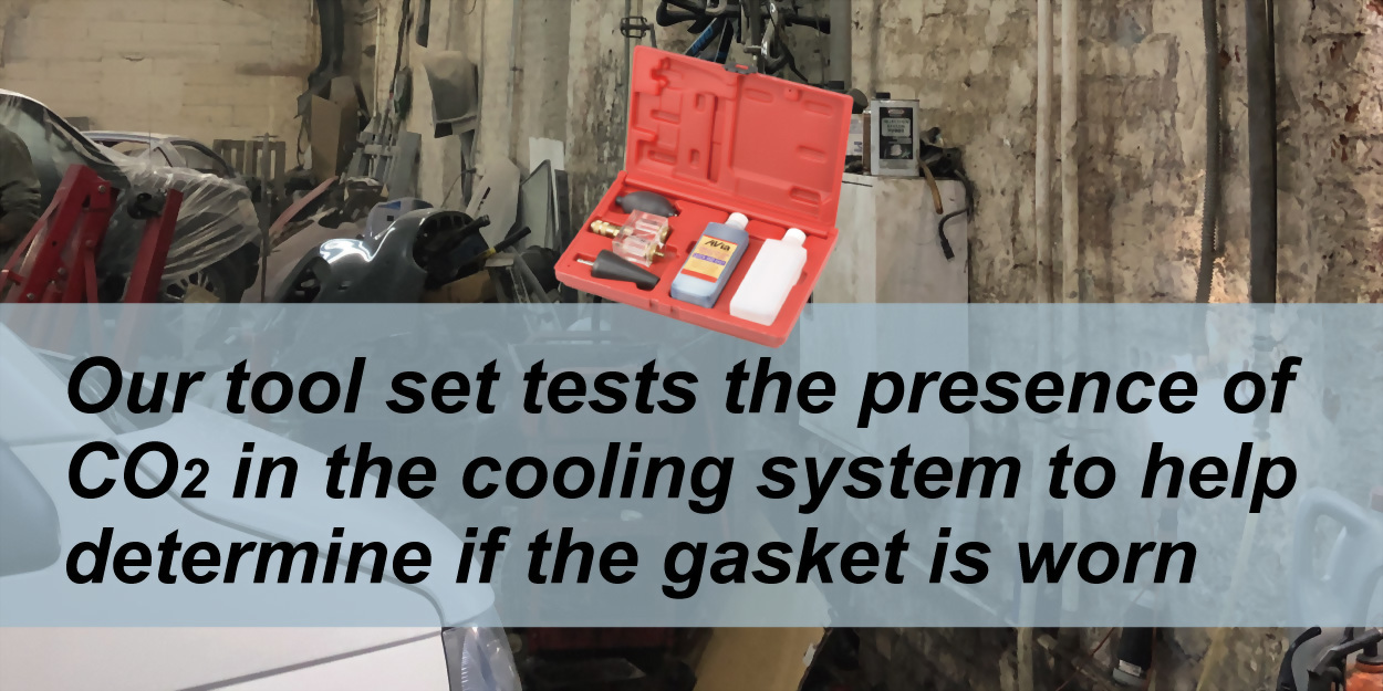 gasket worn that CO2 goes into cooling system gasket worn that CO2 goes into cooling system