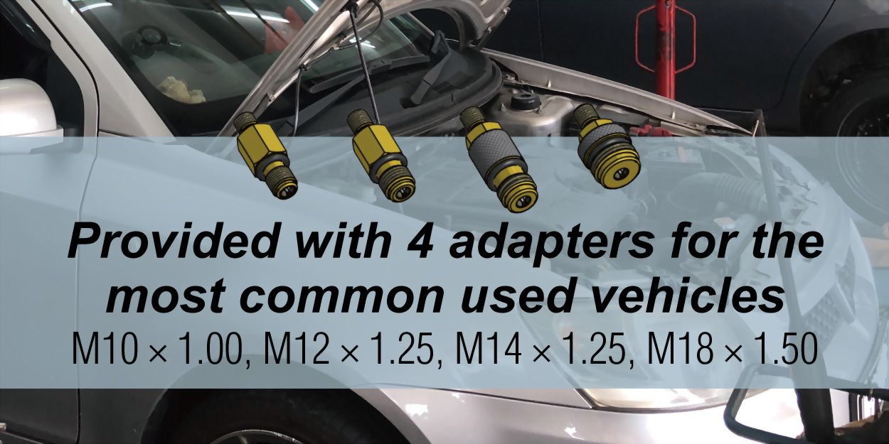 M14-1.25 spark plug adapter