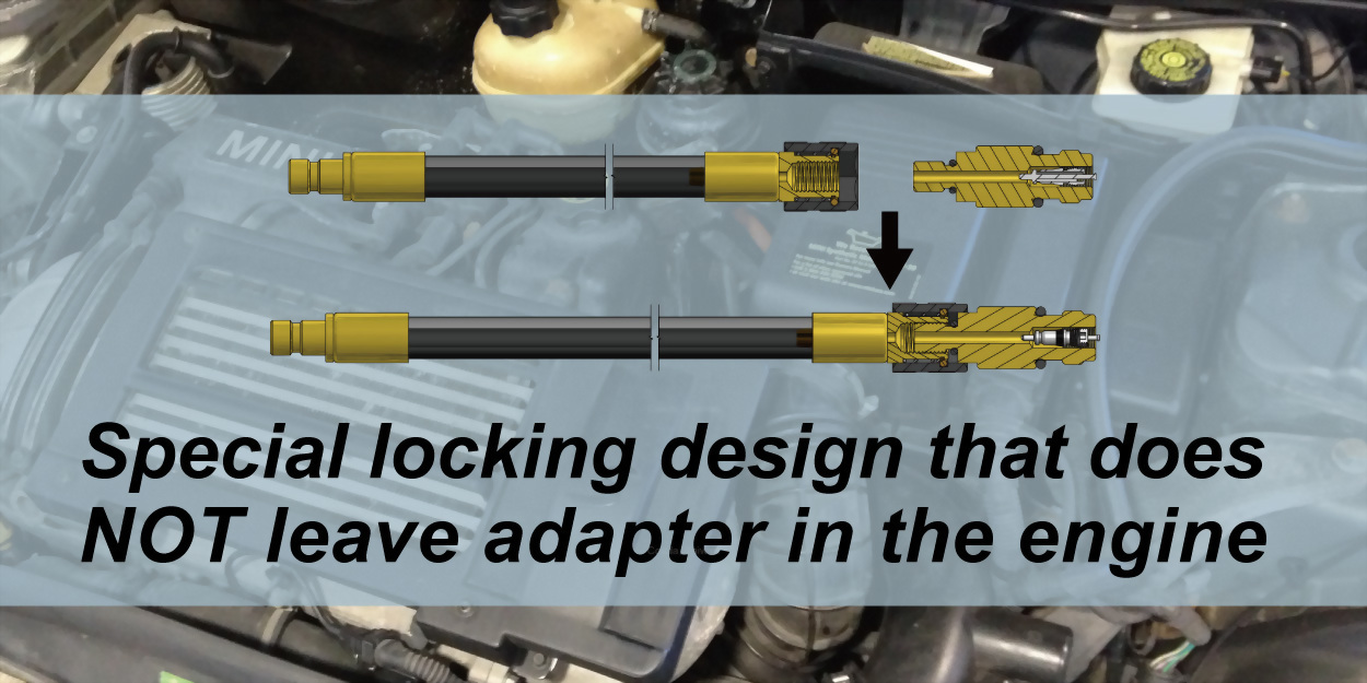 locking design for spark plugs
