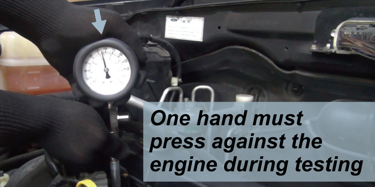 Automotive Engine Compression Tester Kit for petrol vehicles