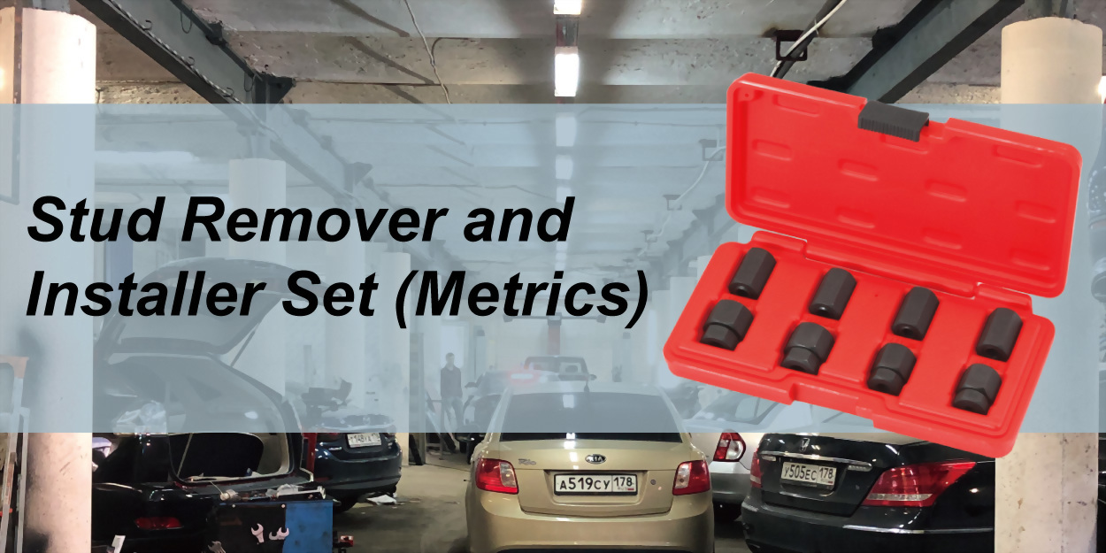 Stud Removal & Installer Kit M6 M8 M10 Nut & Bolt Socket Tool Set